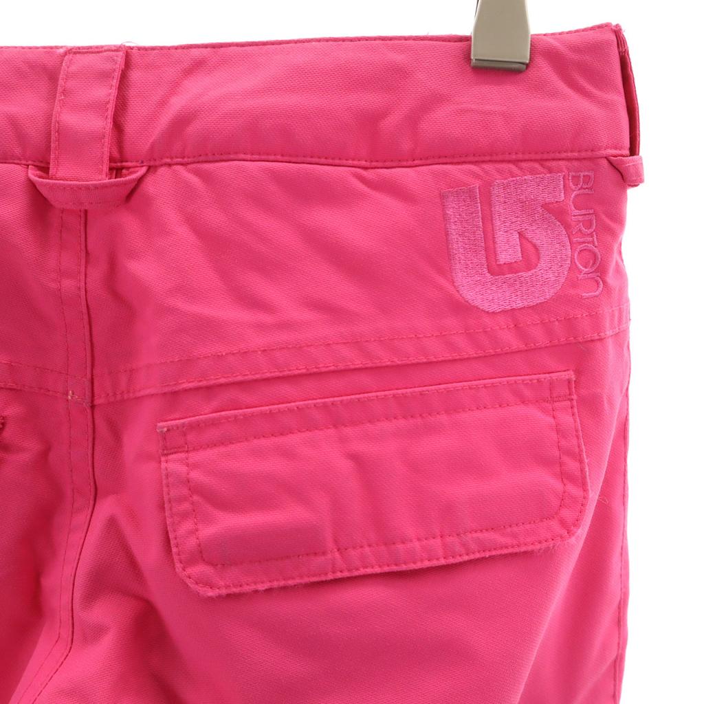 Burton מכנסי מטען סנובורד S ורוד ניאון מרופדים חיצוני לילד משומש