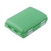 10 Grids Box Hard Fishing Tackle Storage Hooks Lures Baits Large Capacity Green Portable Design for Anglers