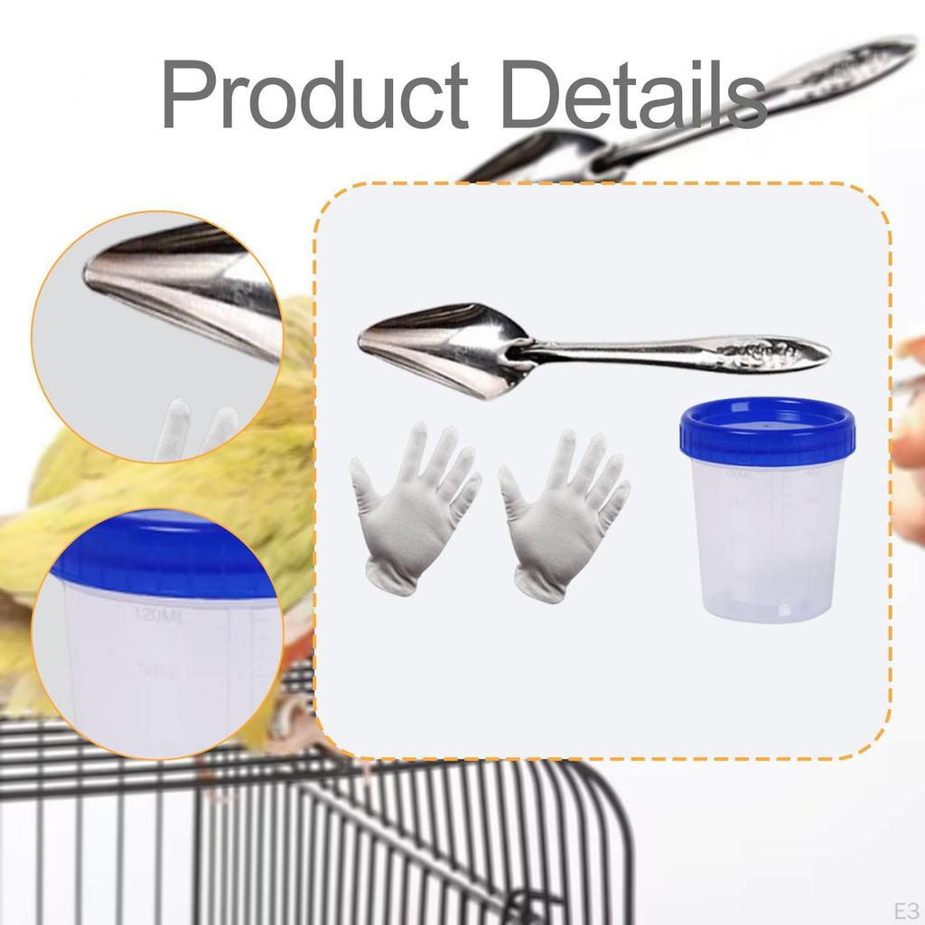 Bird Feeder Spoon Hand Tool Accessory, Portable Metal, Sturdy Professional, Practical Premium