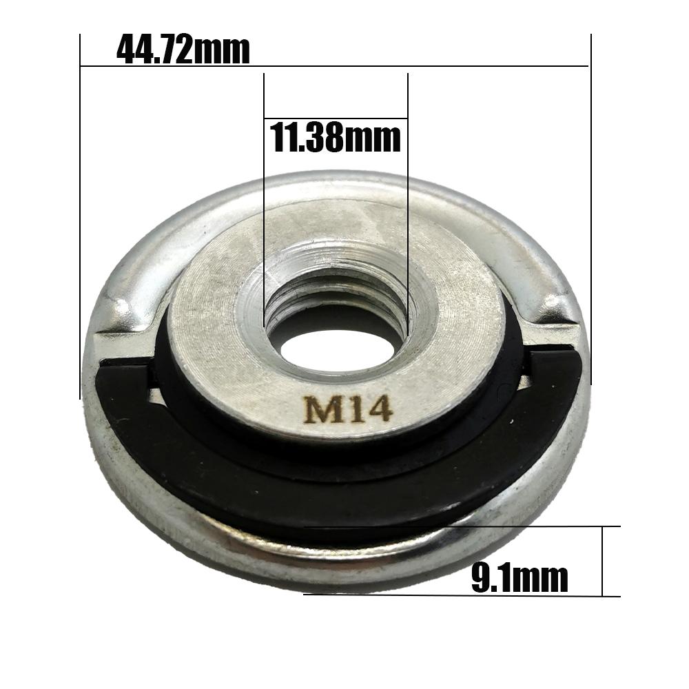 Quick Release Flange Nut M14 M10 Thread Angle Grinder Release Locking Nut Pressing Plate For Angle Grinder Clamping Flange
