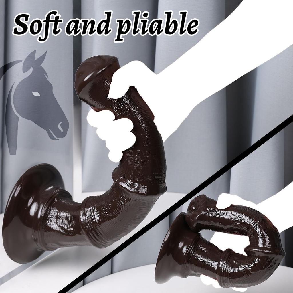 Juguete de Caballo Novedoso Extra Largo - Masturbador Unisex para Adultos