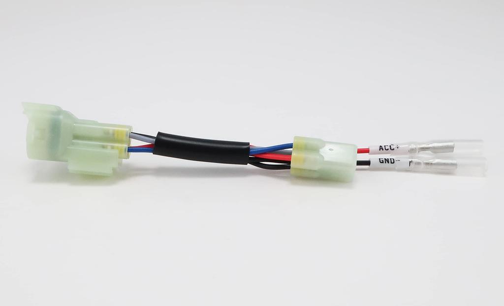 Kitaco 756-9000400 Power Removal Harness (Kawasaki Type 1) Z125 Pro (BR125H) Ninja 250 (EX250L) Ninja 400 (EX400E/FNO, EX400G-A00121-A52860) Etc