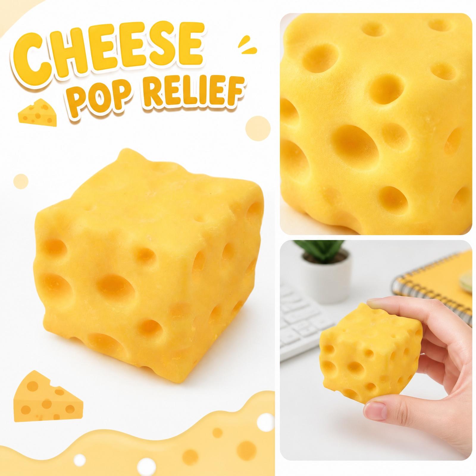 Slow Rising Toy, Creative Sensory Toy for Kids and Adults, Soft Stretchy Fun Toy One Size жёлтый