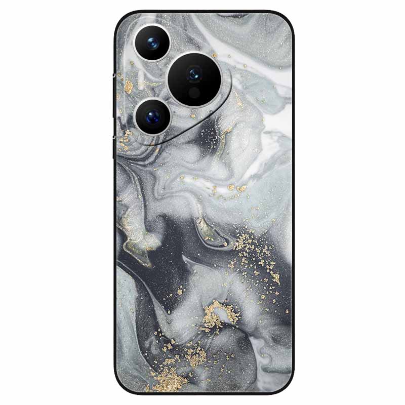 For Huawei Pura 70 / Pura70 Pro Case Soft Silicone Fashion Marble Shockproof Cover for Huawei Pura 70 Ultra P 70 Pro+ TPU Coque