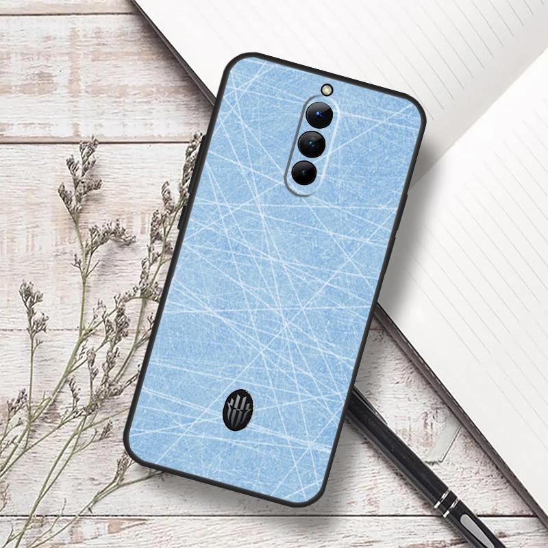 Ice Hockey Rink Sport Case For ZTE Nubia RedMagic 6 7 6S 7S Pro 5G RedMagic 11 8 8S 9 9S 10S Pro Plus 10 Air Cover