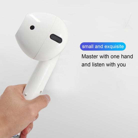 Wireless Bluetooth-compatible 5.0 Large Solid Color Earphone Shape Speaker Music Player