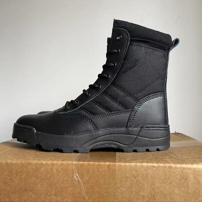 Botas desierto botas de combate zapatos negros para hombre botas tácticas botas desierto jungla para exteriores todoterreno de caña alta zapatos para hombre botas para hombre