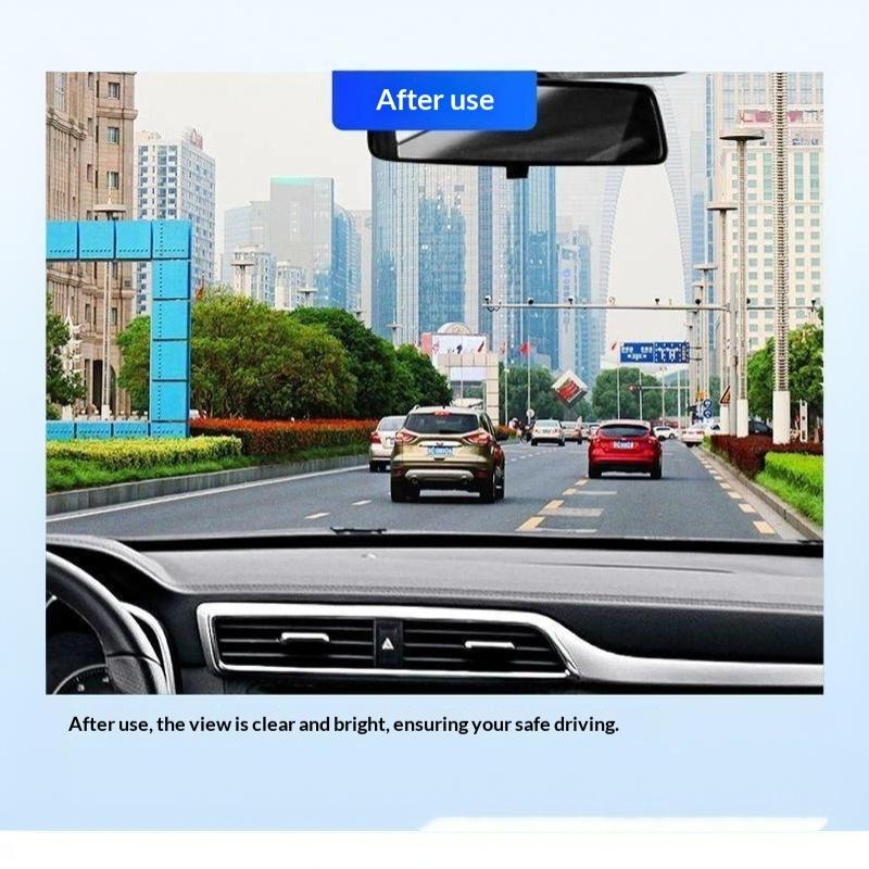 50Pcs Car Windshield Cleaning Effervescent Tablets Concentrated  Safe for Paint Auto Glass Cleaner for Daily Car Maintenance