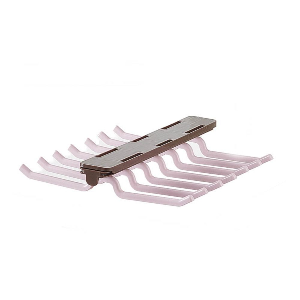 Plastic Underwear Storage Hanger Large Capacity Lingerie Slide Hanger  for Home