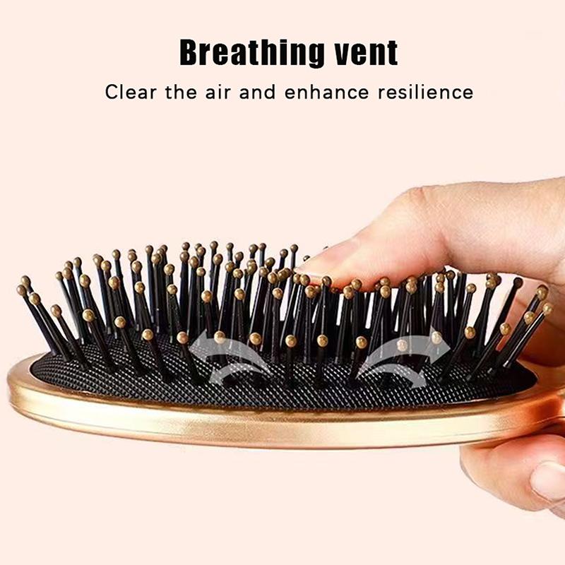 Anti Static Airbag Massage Comb Practical Care Head Hair Brush Household Curly Special For Real Hair Wigs Salon Spa Hairdressing