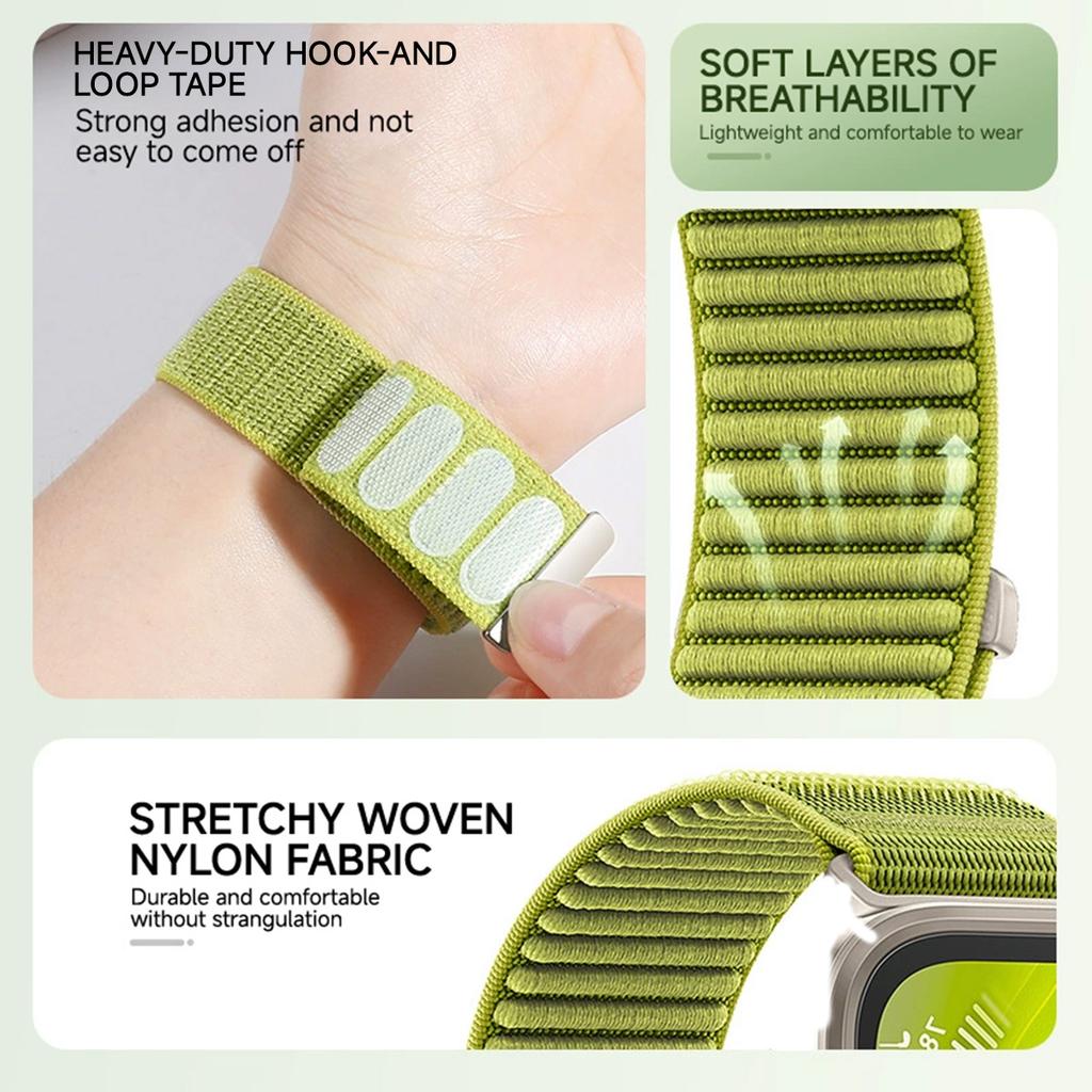 Nylon Strap for Garmin Quatix 8 Fenix 8 7X 6X 6 5 5X Plus Enduro 47/51mm Watch Band for Tactix 7 Pro Forerunner 970 965 Bracelet