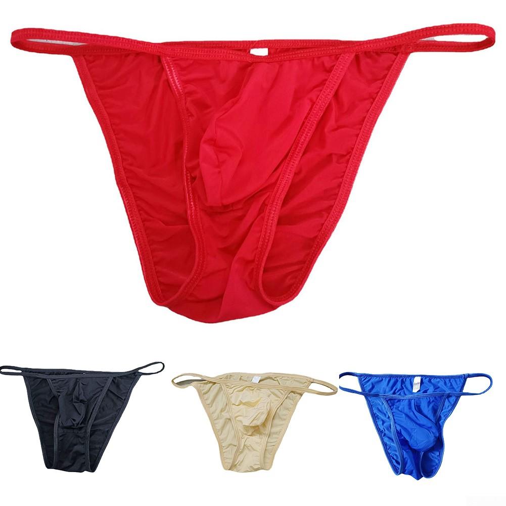 Underpants Mens Brief Comfort Comfortable Ice Silk