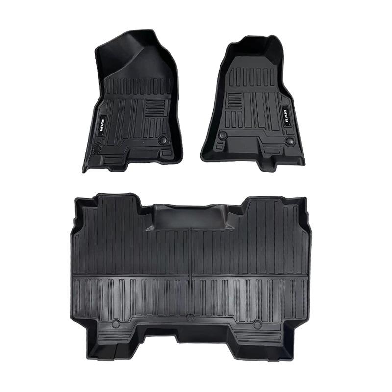 Eco-Friendly TPE Waterproof Non-Slip Floor Mats for New Dodge Ram