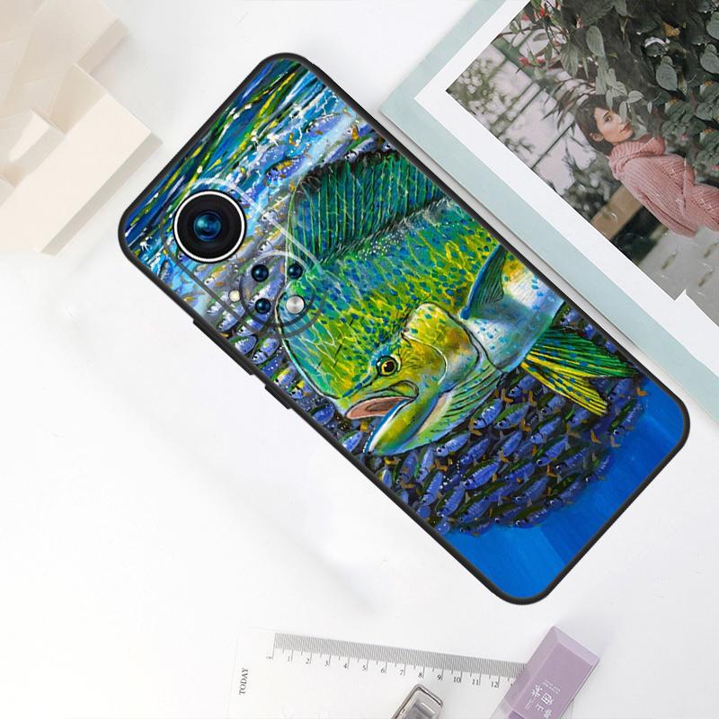 Mahi gamefish For Honor Magic 7 Lite 5 6 8 Pro Case For Honor 200 400 90 70 50 Win RT X8c X8b X9b X9c X9d