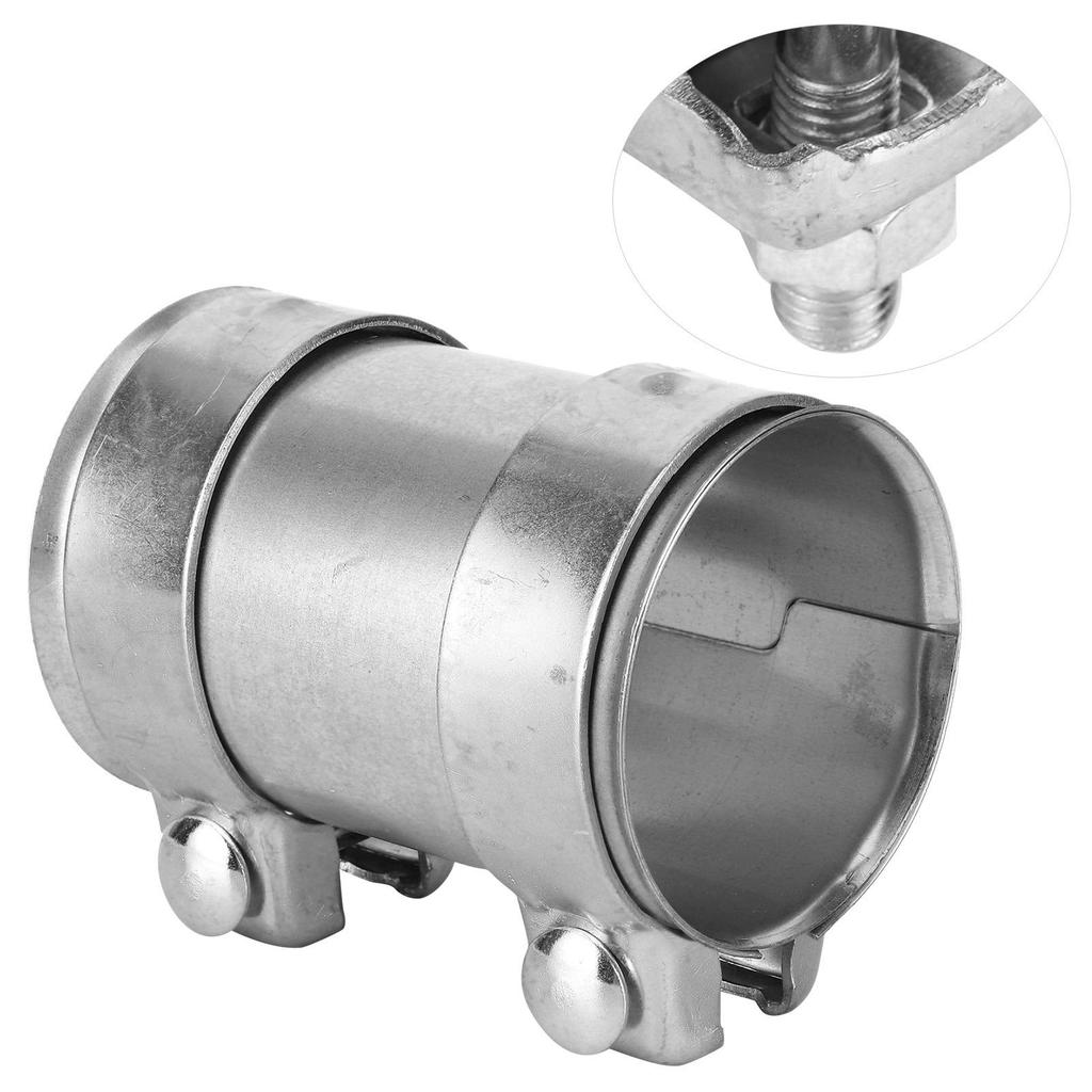 Muffler Band, Universal Muffler Joint, Stainless Steel, Exhaust Pipe Connection, Exhaust Connecting Pipe, 3