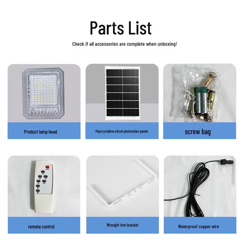 Lishi 60W High-Brightness Solar Floodlight