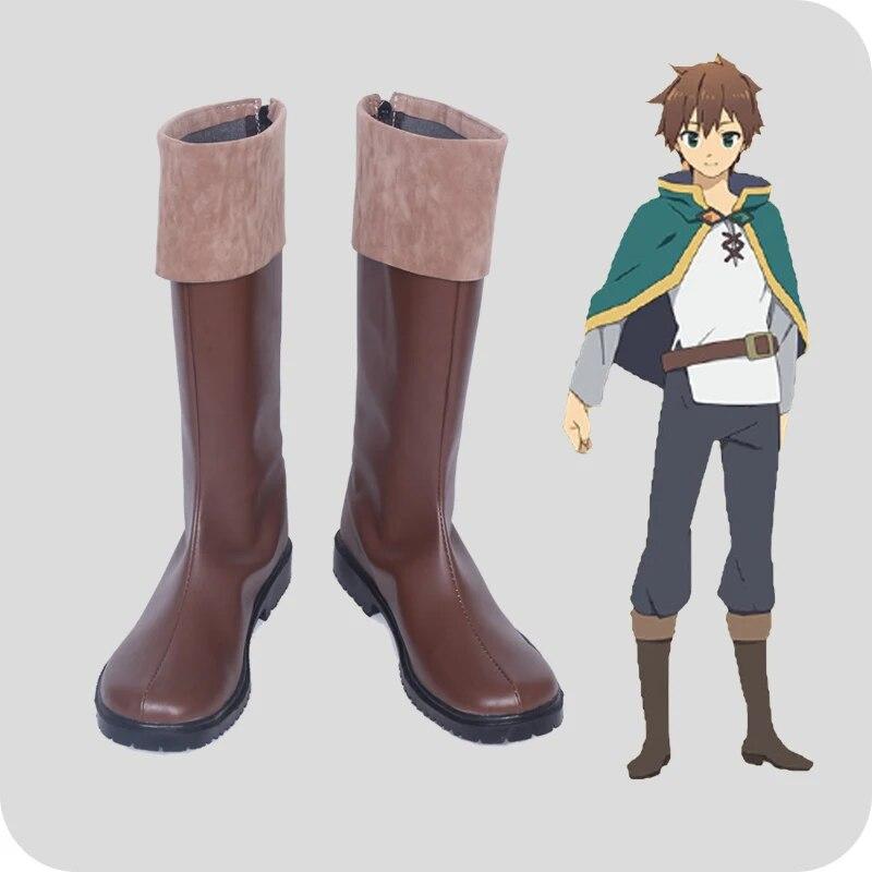 Kono Subarashii Sekai Ni Shukufuku O! Satou Kazuma KonoSuba Kazuma Cosplay Costume Green Set Clothing Free Shipping
