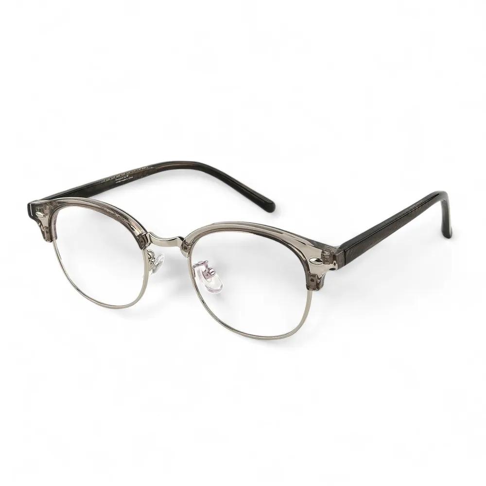 Adige Kalla (black-gold) GL1006 Men's and Women's Glasses Eyeglass Frames Browline Frames