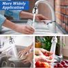 Kitchen Faucet Adapter 3 Modes Tap Splash Filter Nozzle Bathroom Water Saving Bubbler Home Faucet Extender Diffuser 360° Rotatin