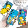 The D-Simpsons Cartoon Phone Case For Samsung S26,S25,S24,S23,S22,S21,S20,Plus,Fe,Lite,Others Black Cover