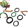 5 Roll Aluminum Bonsai  Ing Wires with Wire Cutter 1.0mm 1.5mm 2.0mm Size for  S Indoor Garden   Tools