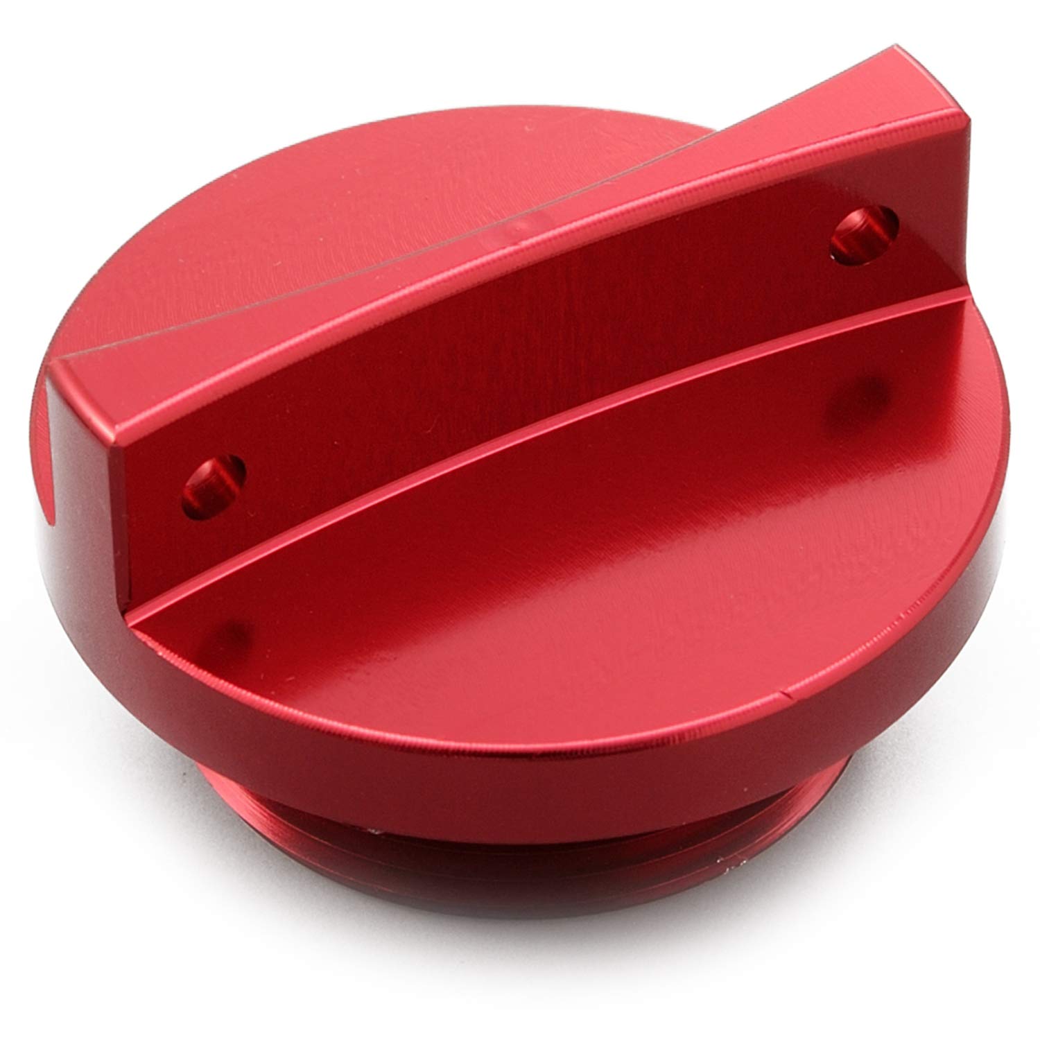 Daytona Aluminum Billet Motorcycle Oil Filler Cap O-Ring Included Machined M30×P1.5 красный