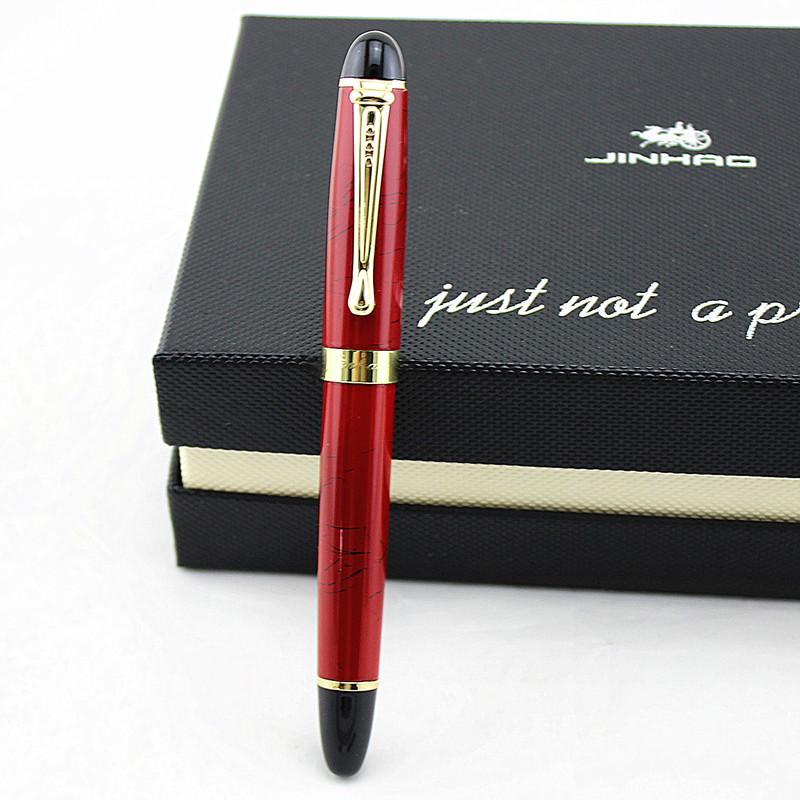Jinhao X450 Nero Lucido 18Kgp Pennino 0.7Mm Pennino Lrgo Jinhao 450 Lusso Business Viola Vino Verde Dorato 21 Colori Seleziona