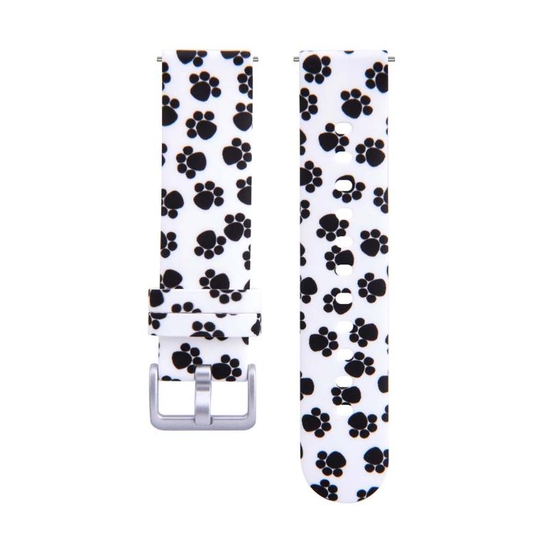 Universal 20mm For Child Watches Kid Watch Silicone Wristband Adjustable Pin Buckle Replacement Watch Bracelet Strap