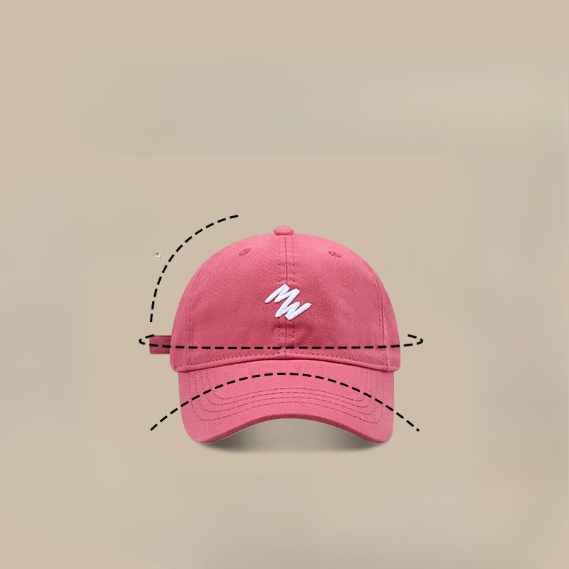 Large-headed Japanese Baseball Cap Neutral Style Men and Women Can Wear Retro Soft Top Baseball Cap Sun Protection Sun Hat