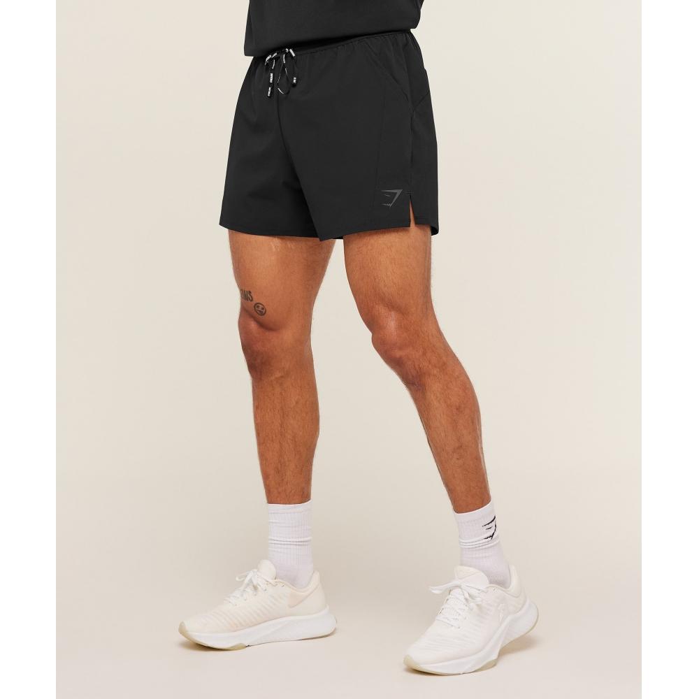 Gymshark Weekend Shorts Gs Black A5b3q Bb2j