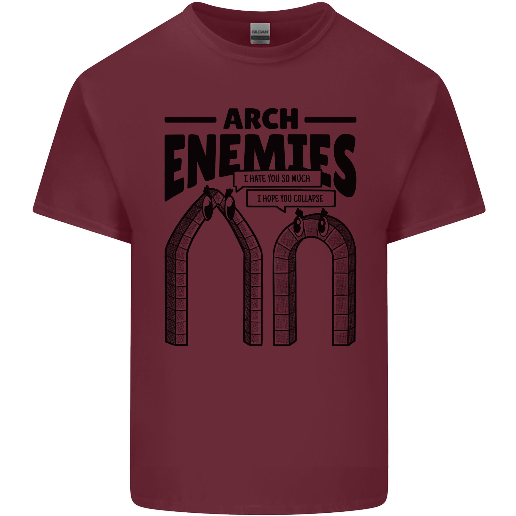 Arch Enemies Funny Architect Builder Unisexs Light Cotton TShirt S