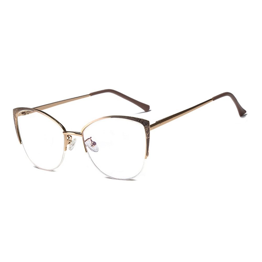 Eye Protection Anti-Blue Light Glasses Blue Ray Blocking Metal Frame Eyewear Ultralight Optical Spectacle Eyeglass Men Women