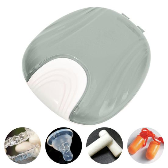 Orthodontic Braces Box Portable Transparent Easy Access Leak-proof Odor-free Reusable Braces Case for Travel