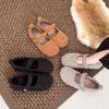 Unterstützung für maßgeschneiderte Mao Mao Schuhe Herbst und Winter Retro Französisch sanfte Baumwollschuhe gestapelt und verdickt Mary Jane