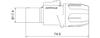Wtyk Zasilania Power-In  Ip65 Roxtone Rac3Fci-Wp