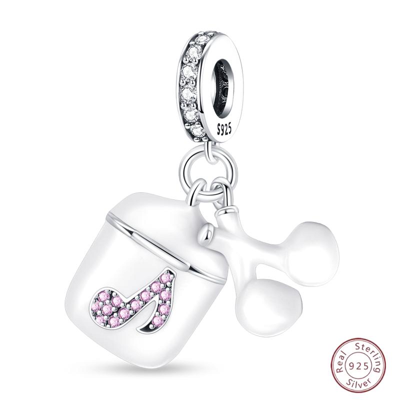 Copper Beaded Pendant Shiny Zirconia Spring Bow Original 3Mm Bracelet Women Fine Jewelry