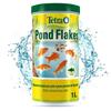 Nourriture Pour Poissons - TETRA - Pond Flakes - 1 Litre - Flocons Pour Poissons De Bassin - Junior