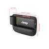 Car Seat Crevice Storage Box for Jeep Renegade Wrangler JK Grand Cherokee Compass Patriot Leather Gap Filler Organizer Car Parts