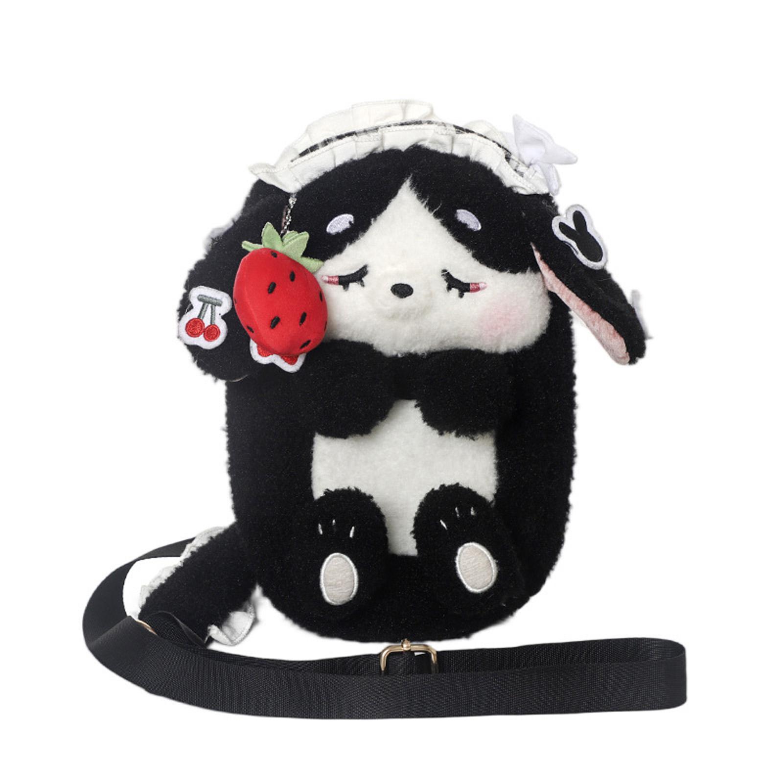 

-тематическая Новая женская сумка через плечо, Универсальная сумка-плюшевая игрушка. One Size