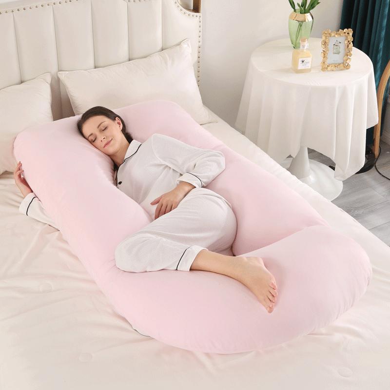 

Подушка для беременных Crystal Velvet в форме буквы J, подушка для кормления, подушка для поддержки живота беременной женщины, подушка для сна на боку, подушка для талии 65*90*175cm(3.0kg)