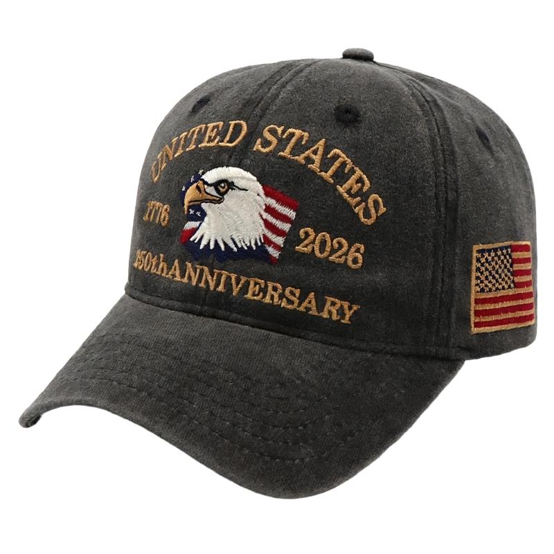 Breathable Baseball Cap For Outdoor Activities 250th Anniversary Of American Independence Lightweight Design