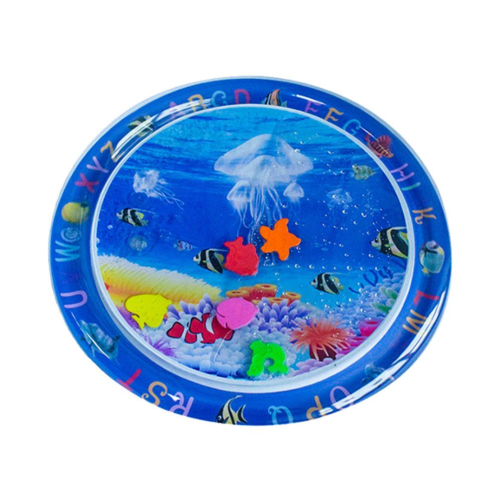 

Складной коврик для воды с морской рыбой, прочный детский коврик в виде медузы из ПВХ для детей ясельного возраста