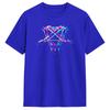 Unisexs Liebe Metallband HIM Heartagram T-Shirts 100% Baumwolle Kleidung Lässiges Kurzarm Rundhals-T-Shirt Grafik-T-Shirts