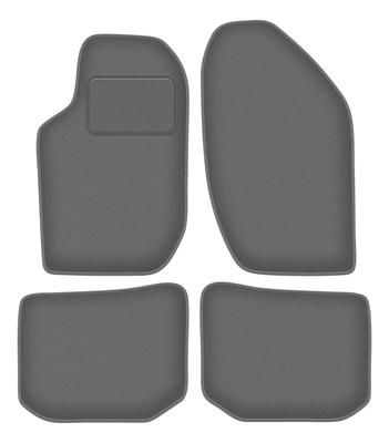 Velour Graphite Car Mats For: Alfa Romeo 164 Sedan (1988-1997)