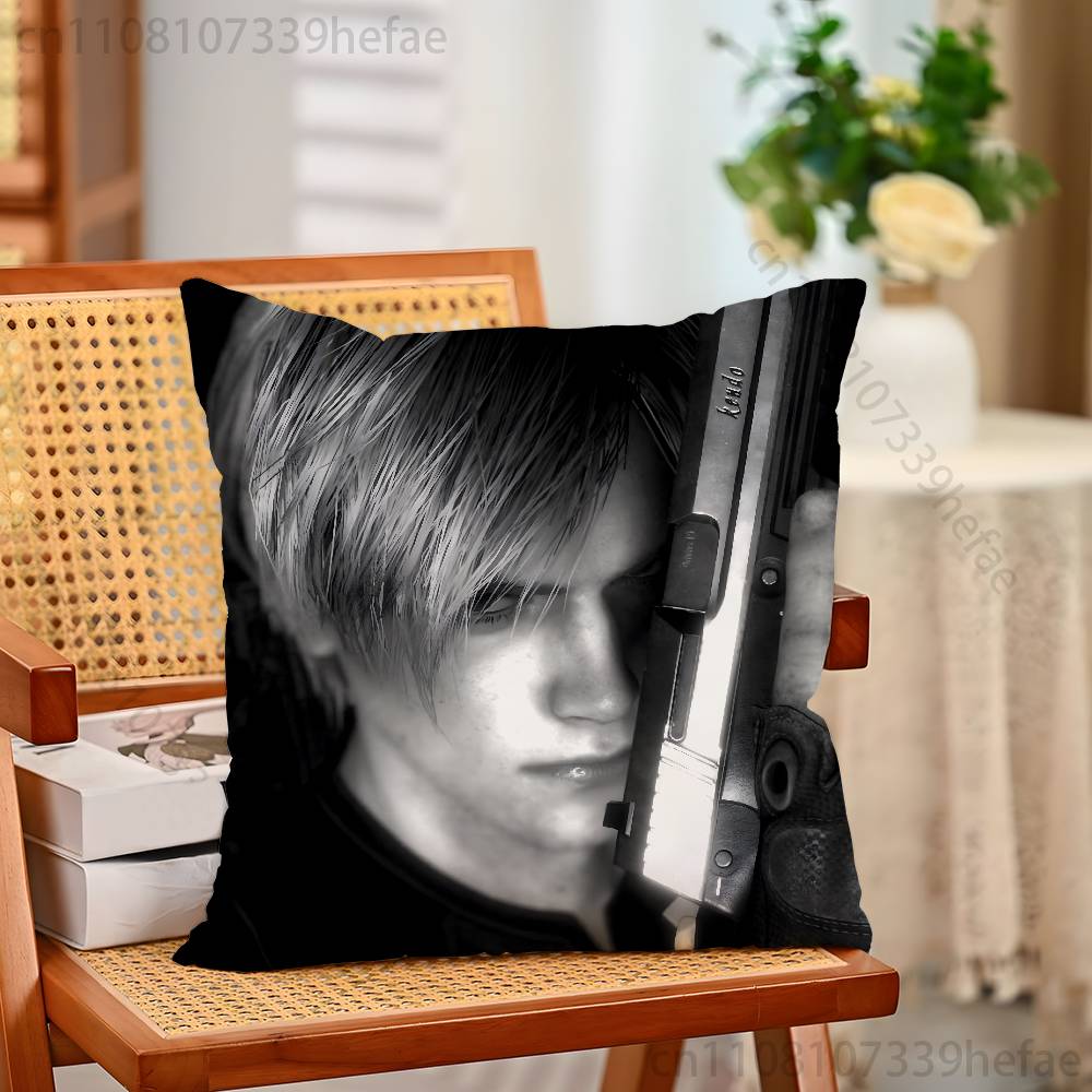

LLeon Scott Kennedy Pillow Case Plush Pillow Cases Home Decoration Pillow Cover for Sofa Bed Chair Living Room 30x30cm
