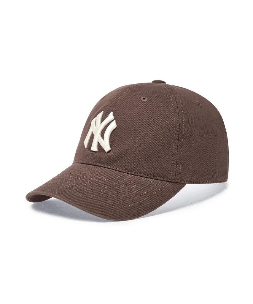 Emelbi Ace Unstructured Ball Cap Ny (Brown)