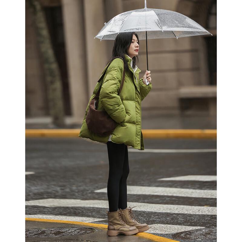 Demana Women's Lightweight Stand Collar 90% Duck Down Jacket
