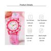 Cute Girl Heart Cartoon Butterfly Quartz Watch Colorful Fashion Trend, Suitable for Christmas Halloween Gift