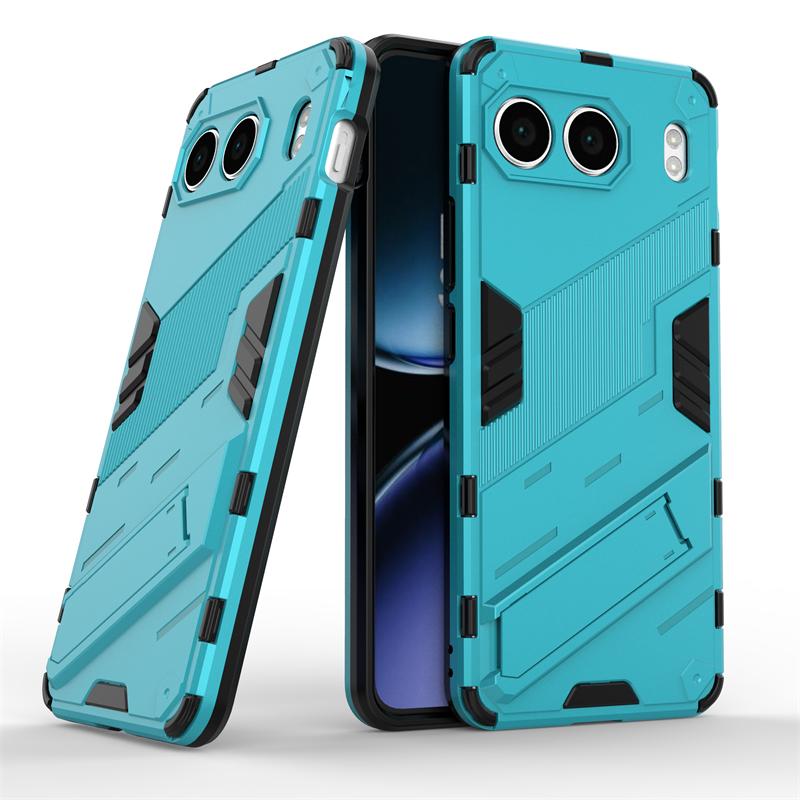 Для Oneplus Nord 4 Чехол для Oneplus Nord 4 Capas Бампер противоударный Kickstand Задний держатель Чехол для Oneplus Nord 4 Fundas Oneplus Nord 4 синий
