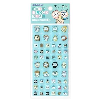 Kamio Japan Chiikawa Drop Block Stickers MIX1 228304